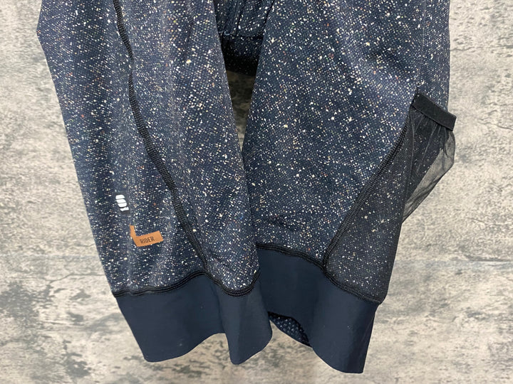JU989 スポーツフル sportful ビブショーツ 黒 ツイード柄 XL