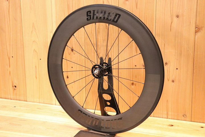 ブローチャーズ BROTURES シュレッド SHRED 88 カーボン クリンチャー ピスト フロントホイール ナローリム 【芦屋店】