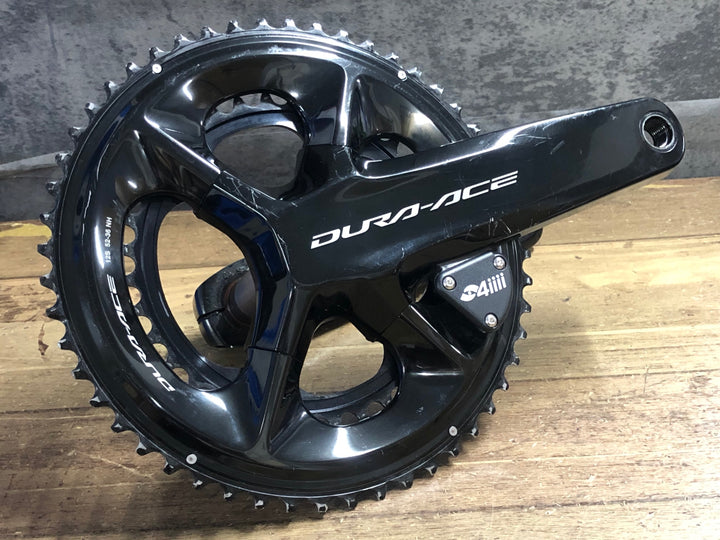 JX022 4iiii Precision Pro シマノ SHIMANO デュラエース DURA-ACE FC-R9200 クランクセット 両側計測 パワーメーター 52/36T 172.5mm 動作確認済