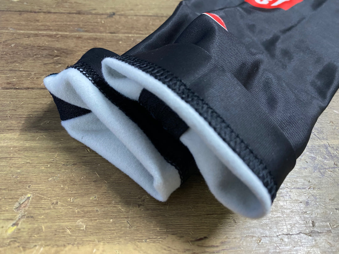 KF235 カステリ CASTELLI 3T レッグウォーマー 黒 S 裏起毛