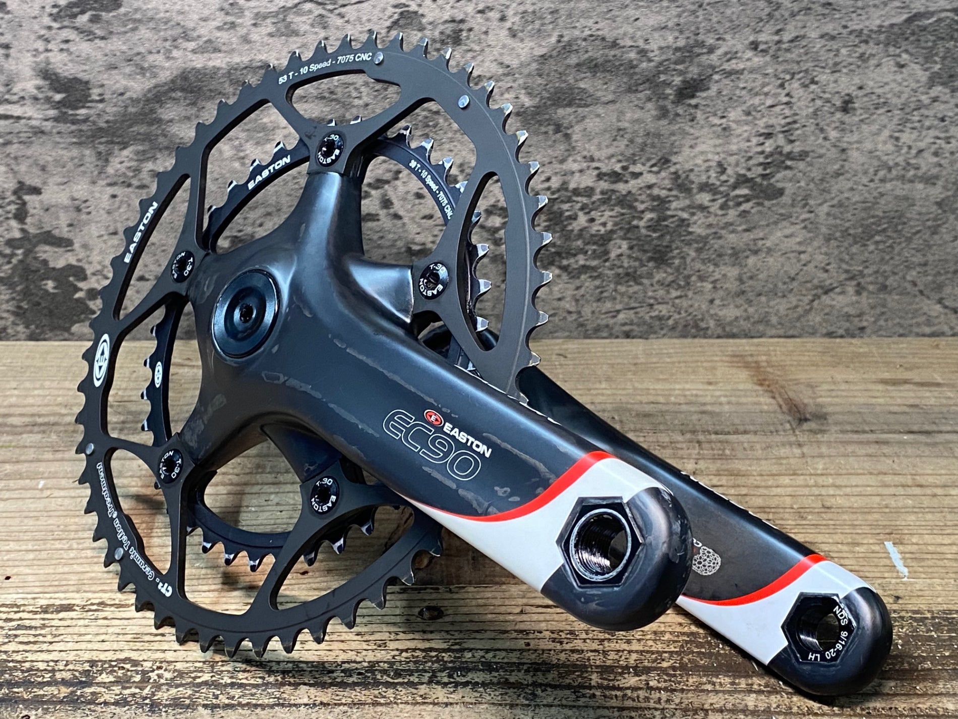 JG580 イーストン EASTON EC90 CARBON CRANK クランクセット 53/39T