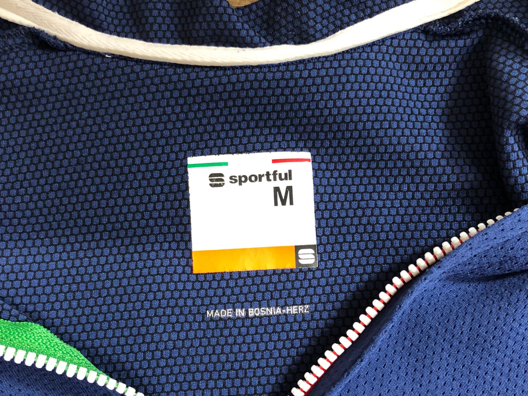 KD644 スポーツフル sportful 半袖 サイクルジャージ 青 M