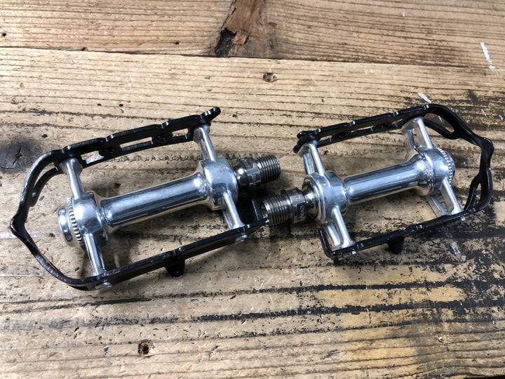 KI367 カンパニョーロ CAMPAGNOLO スーパーレコード SUPER RECORD 50th フラットペダル チタンシャフト