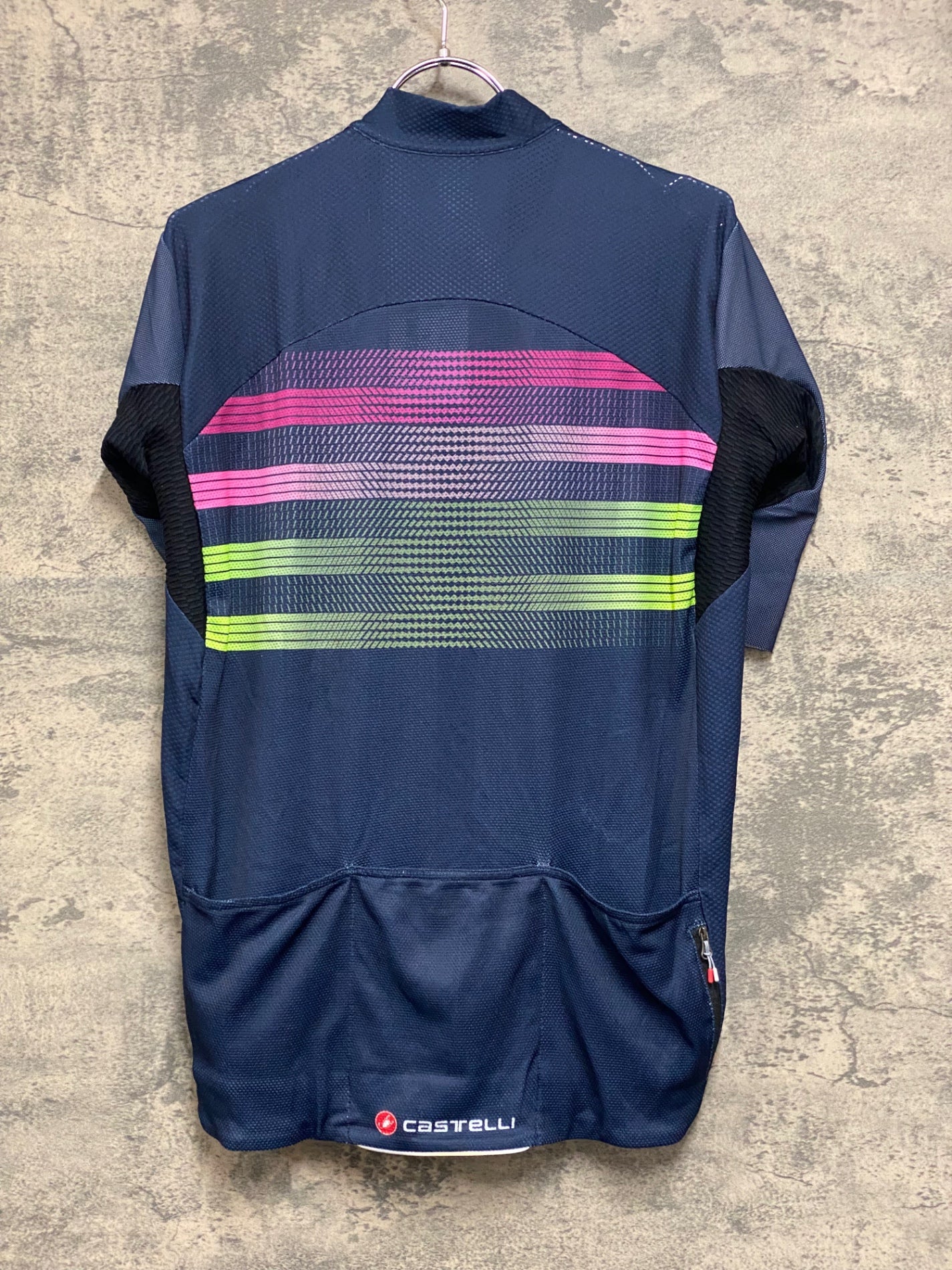 KE517 カステリ CASTELLI 半袖 サイクルジャージ 紺 L – BICI AMORE