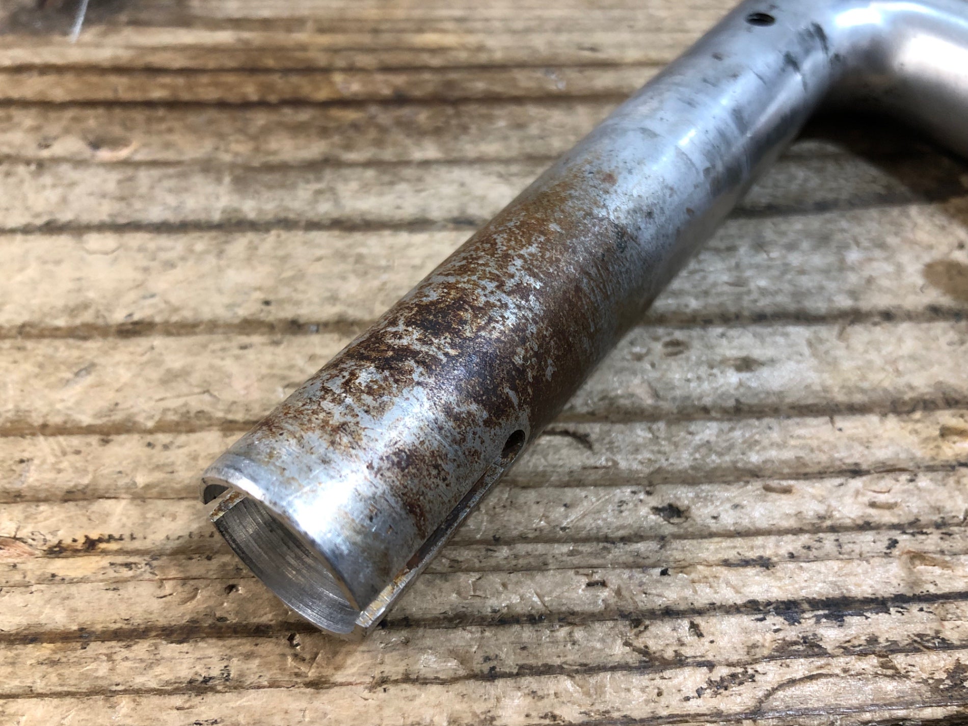 JU723 日東 NITTO Pearl 7 スレッドステム 70mm Φ25.4 Φ22.2 ※引上げ
