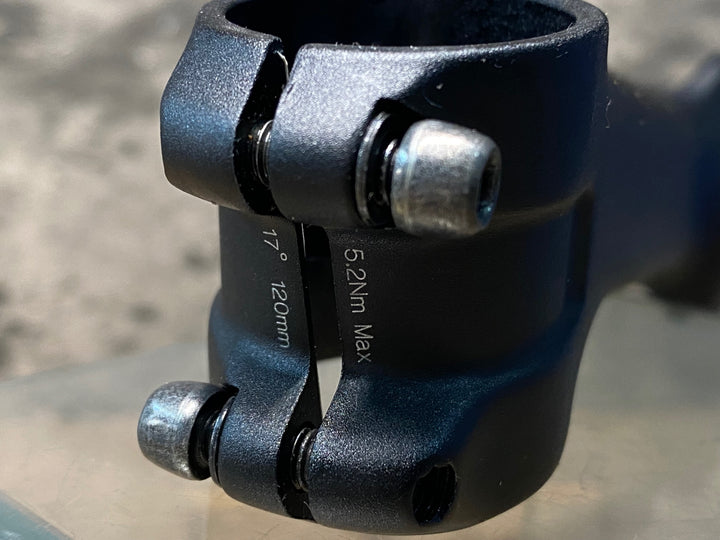 JN845 ボントレガー BONTRAGER PRO BLENDR アルミ ステム OS Φ31.8 120mm 17°
