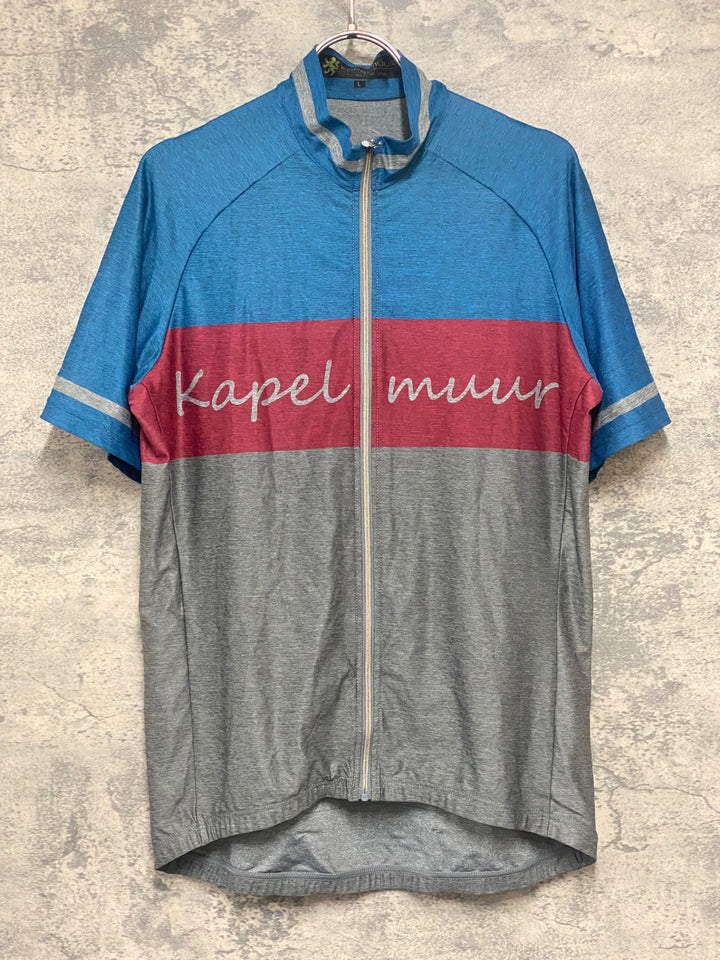 KB771 カペルミュール KAPELMUUR 半袖 サイクルジャージ ブルーグレー L