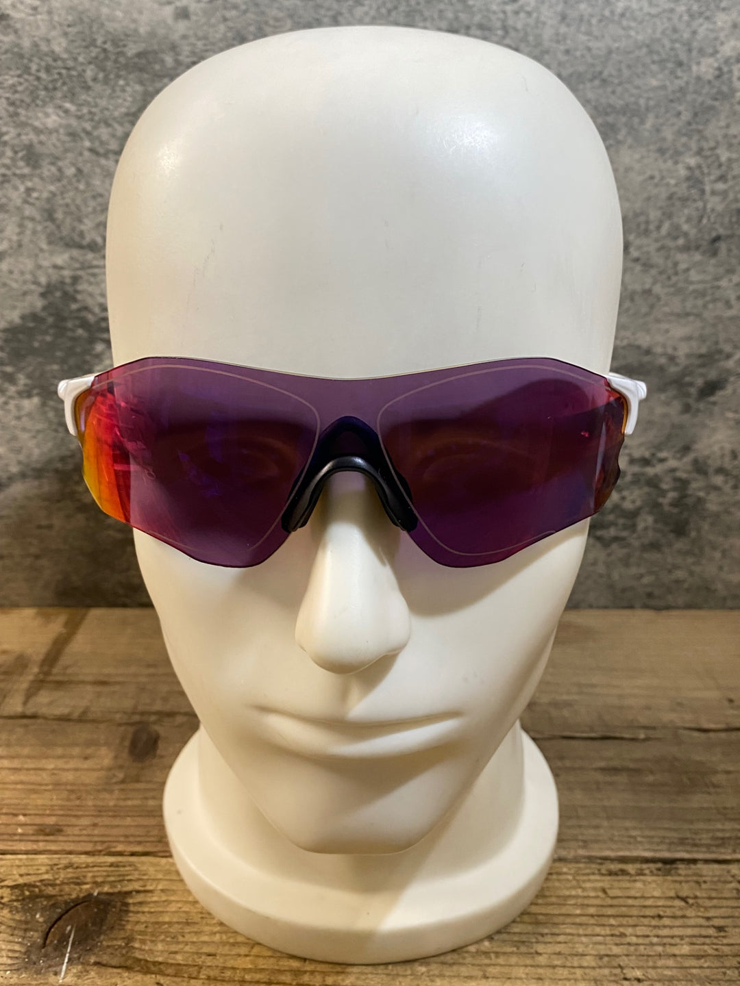 KH643 オークリー OAKLEY EV ZERO サングラス アイウェア 白 赤 PRIZMレンズ レンズ付属