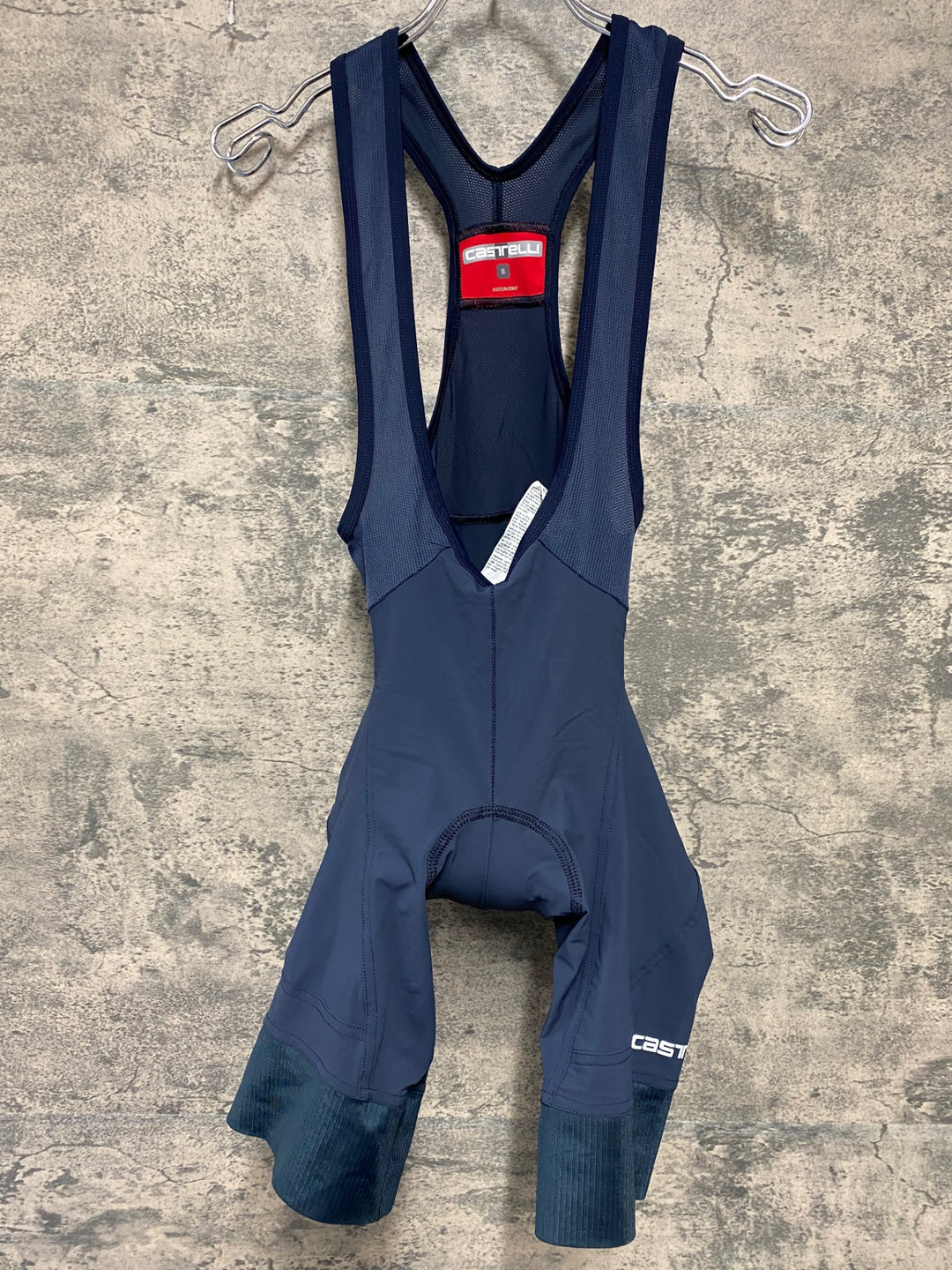 JT757 カステリ CASTELLI ビブショーツ ネイビー S