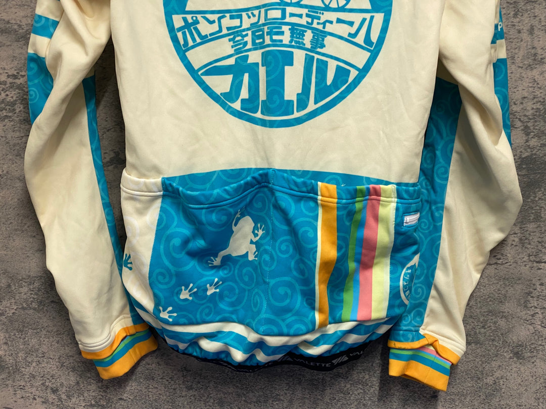 JV185 バレット VALETTE 長袖 サイクルジャケット 水色 M