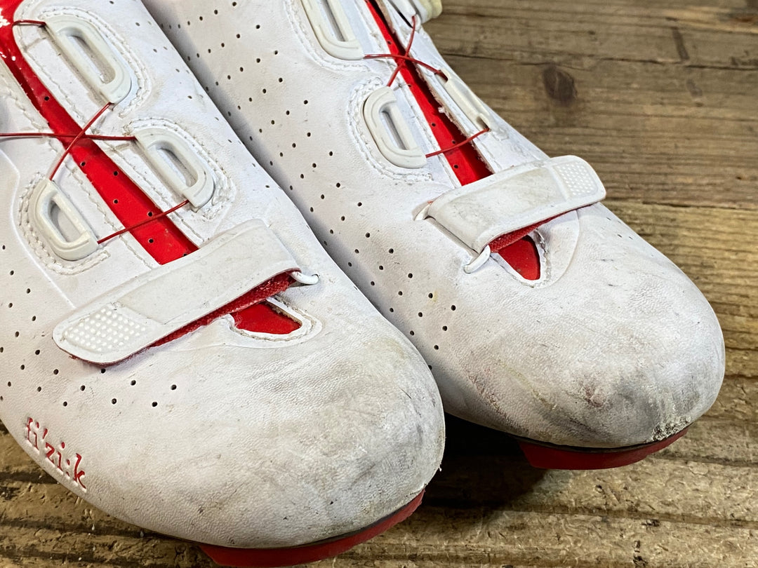 KH882 フィジーク fizik TEMPO R5 OVERCURVE SHOES ビンディングシューズ 白 EU41