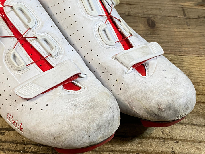 KH882 フィジーク fizik TEMPO R5 OVERCURVE SHOES ビンディングシューズ 白 EU41
