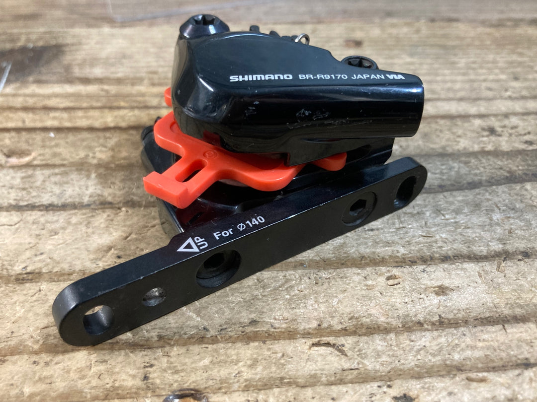 KB413 シマノ SHIMANO デュラエース DURA-ACE BR-R9170 ディスクブレーキキャリパー 前後セット 油圧