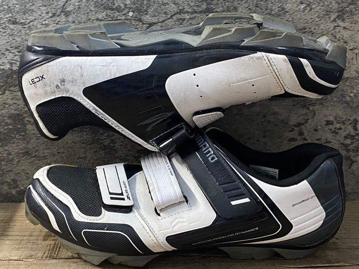 KE814 シマノ SHIMANO XC31 SH-XC31W ビンディングシューズ 白 黒 EU43