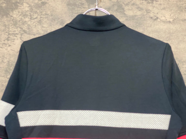 KR179 ラファ Rapha BREVET JERSEY Ⅱ 半袖 サイクルジャージ 紺 ピンク S