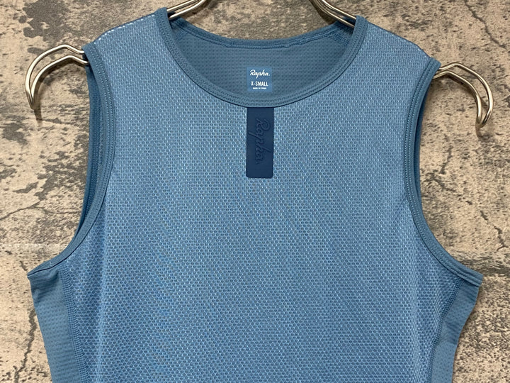 KK258 ラファ Rapha ノースリーブ ベースレイヤー ターコイズ XS ※タグカット