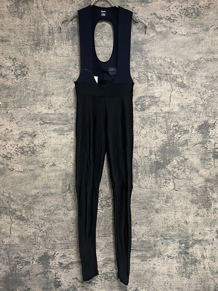 JX649 ラファ Rapha WOMEN'S CORE WINTER TIGHTS ビブタイツ 黒 レディース S 裏起毛