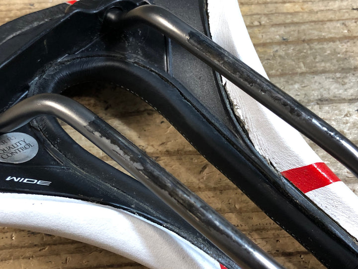 KK416 サンマルコ san marco Shortfit Racing サドル 白 XSiLite レール WIDE