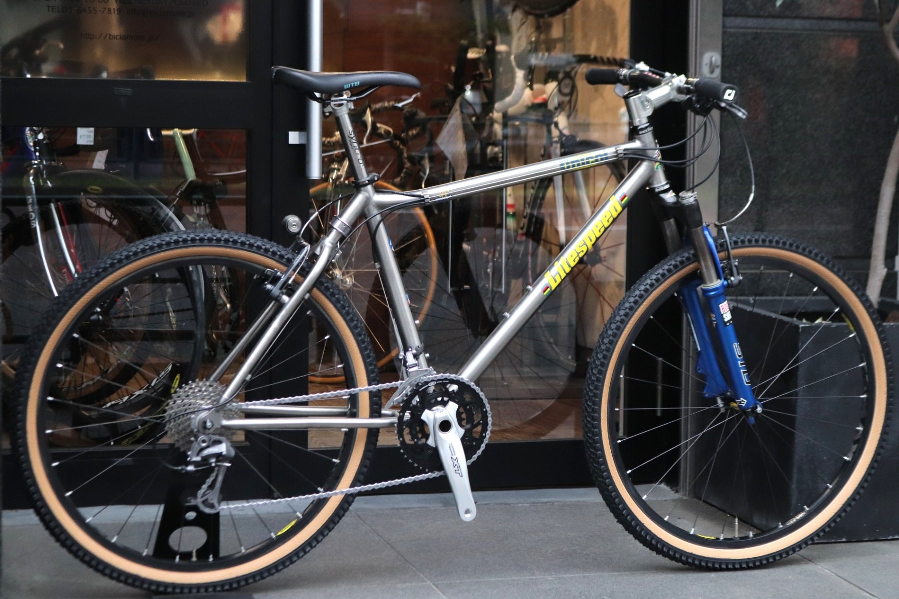 ライトスピード LITESPEED UNICON 3-2.5チタン シマノ XTR M952 9S MIX
