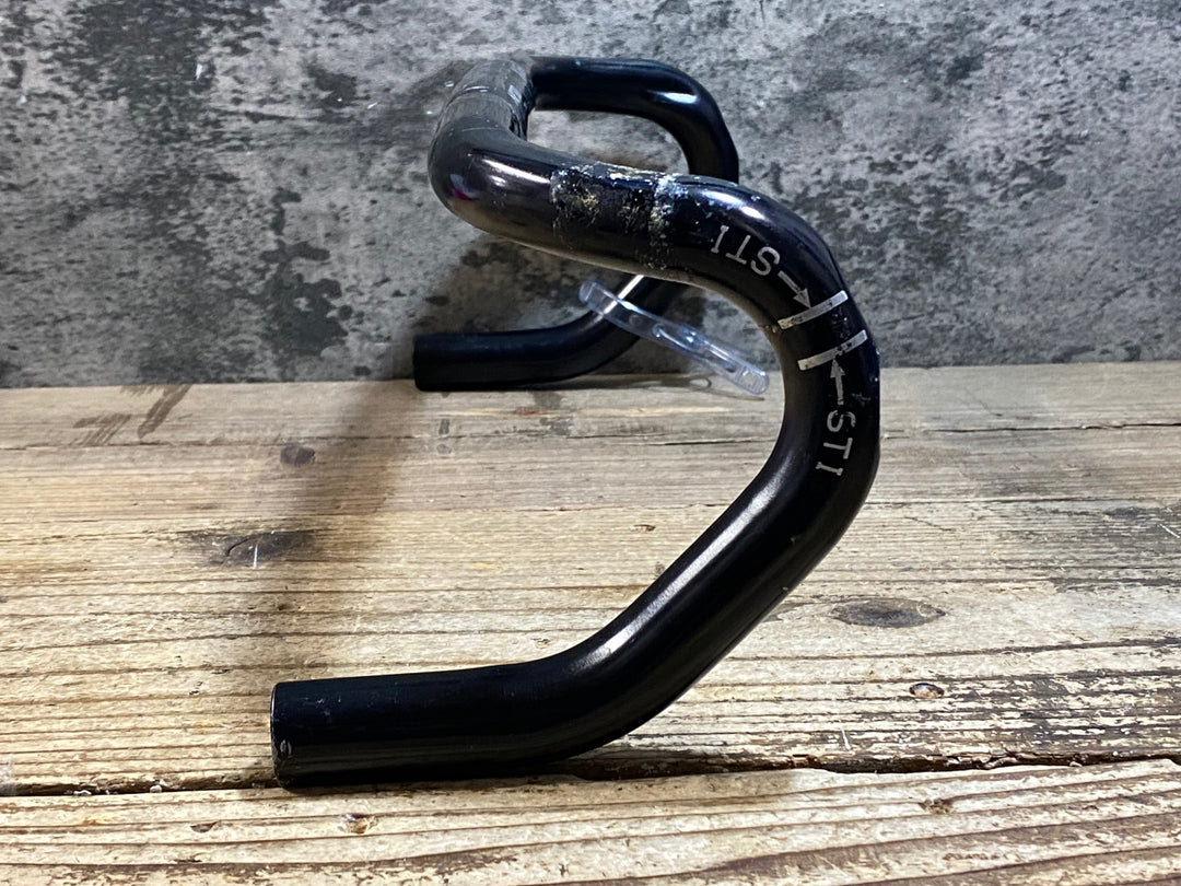 KB831 日東 NITTO M186 アルミ ドロップハンドル エンド部C-C380mm