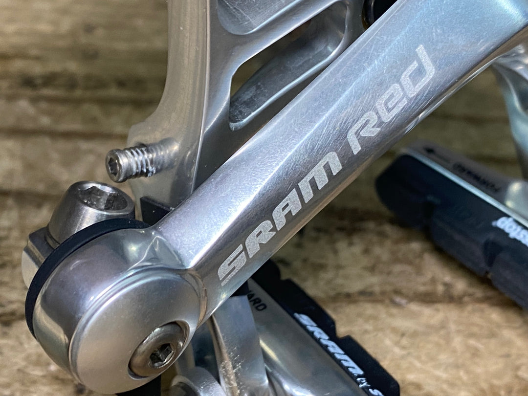 JR424 スラム SRAM レッド RED キャリパーブレーキ 前後セット 初代