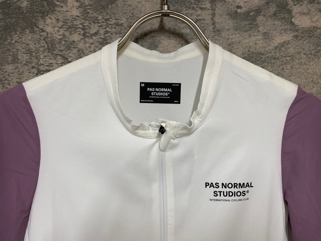 JY481 パスノーマルスタジオ PAS NORMAL STUDIOS Solitude Midsummer Jersey 半袖 サイクルジャージ ホワイト パープル M