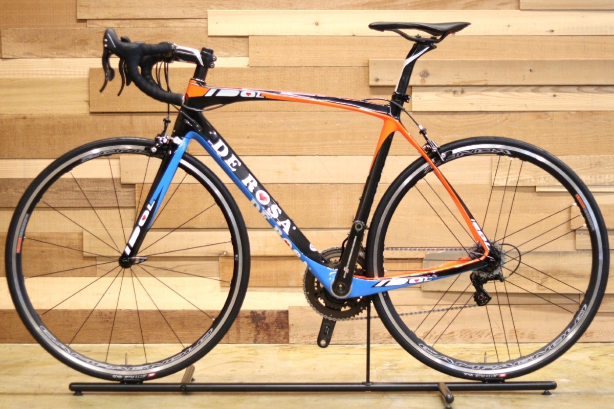 美品 デローザ DE ROSA カンパ アテナ カーボン イタリアン バイク デローザ DE ROSA R848 2012年頃モデル 42サイズ カンパニョーロ