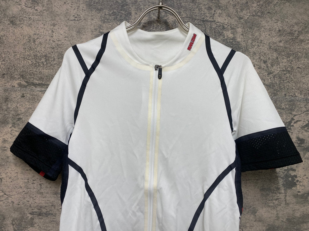 JR170 パールイズミ PEARL iZUMi 半袖サイクルジャージ 白 L