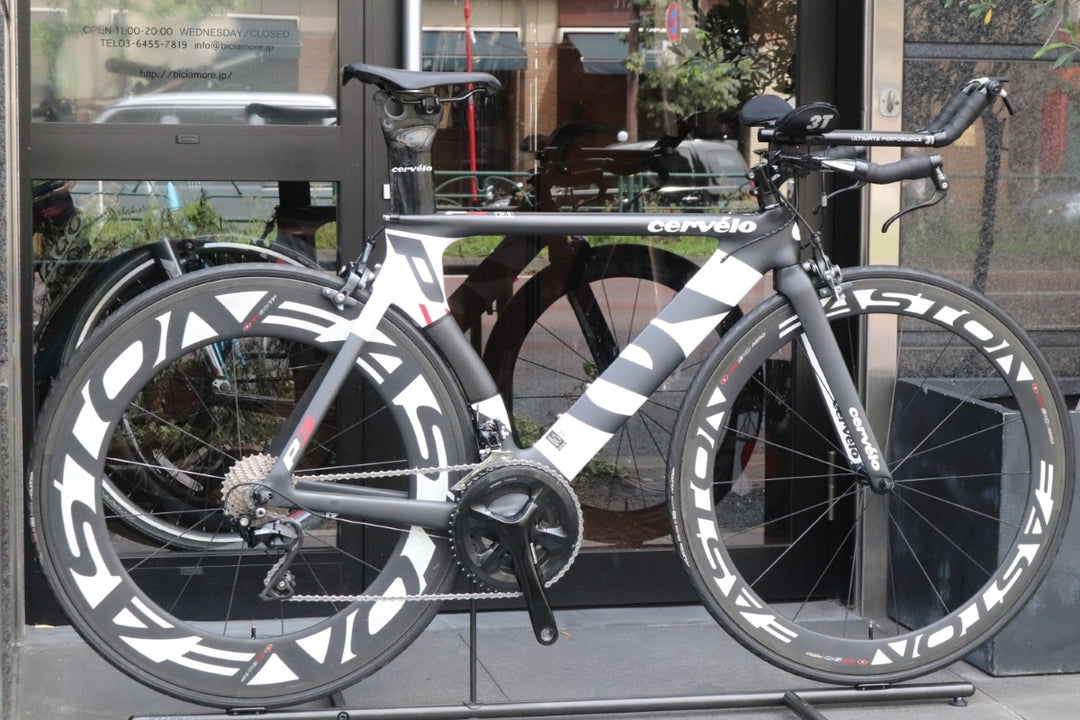 【訳あり】 サーヴェロ CERVELO P3 2013モデル 51サイズ シマノ 105 R7000 MIX 11S カーボン トライアスロン TTバイク 【東京南麻布店】