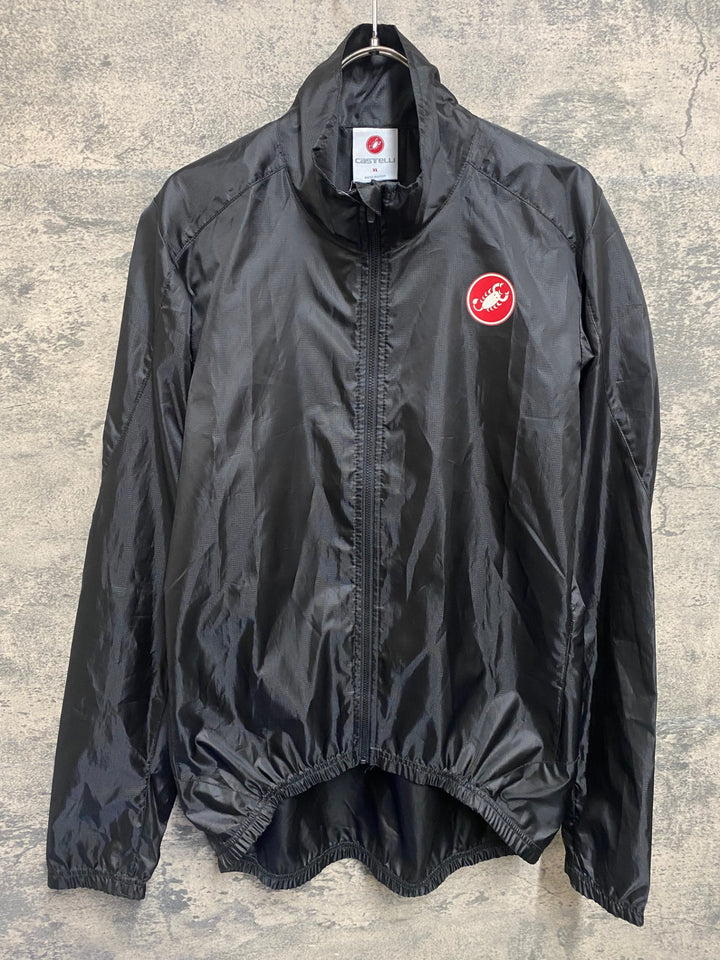 KH338 カステリ CASTELLI SQUADRA ER JACKET レインジャケット 黒 XL