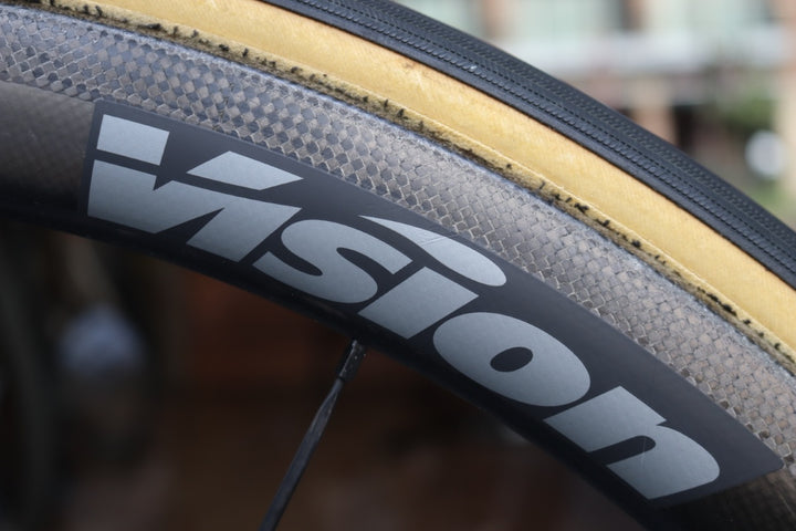 ヴィジョン VISION トライマックス TRIMAX CARBON 40 LTD カーボン チューブラー ホイールセット シマノ 12/11S 【東京南麻布店】