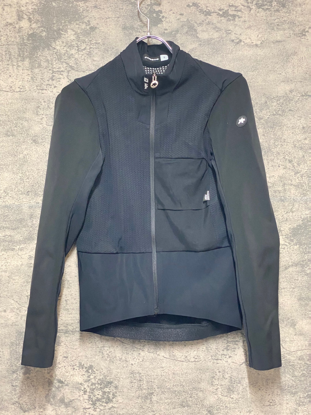 KO011 アソス assos R HABU サイクルジャケット 裏起毛 S 黒