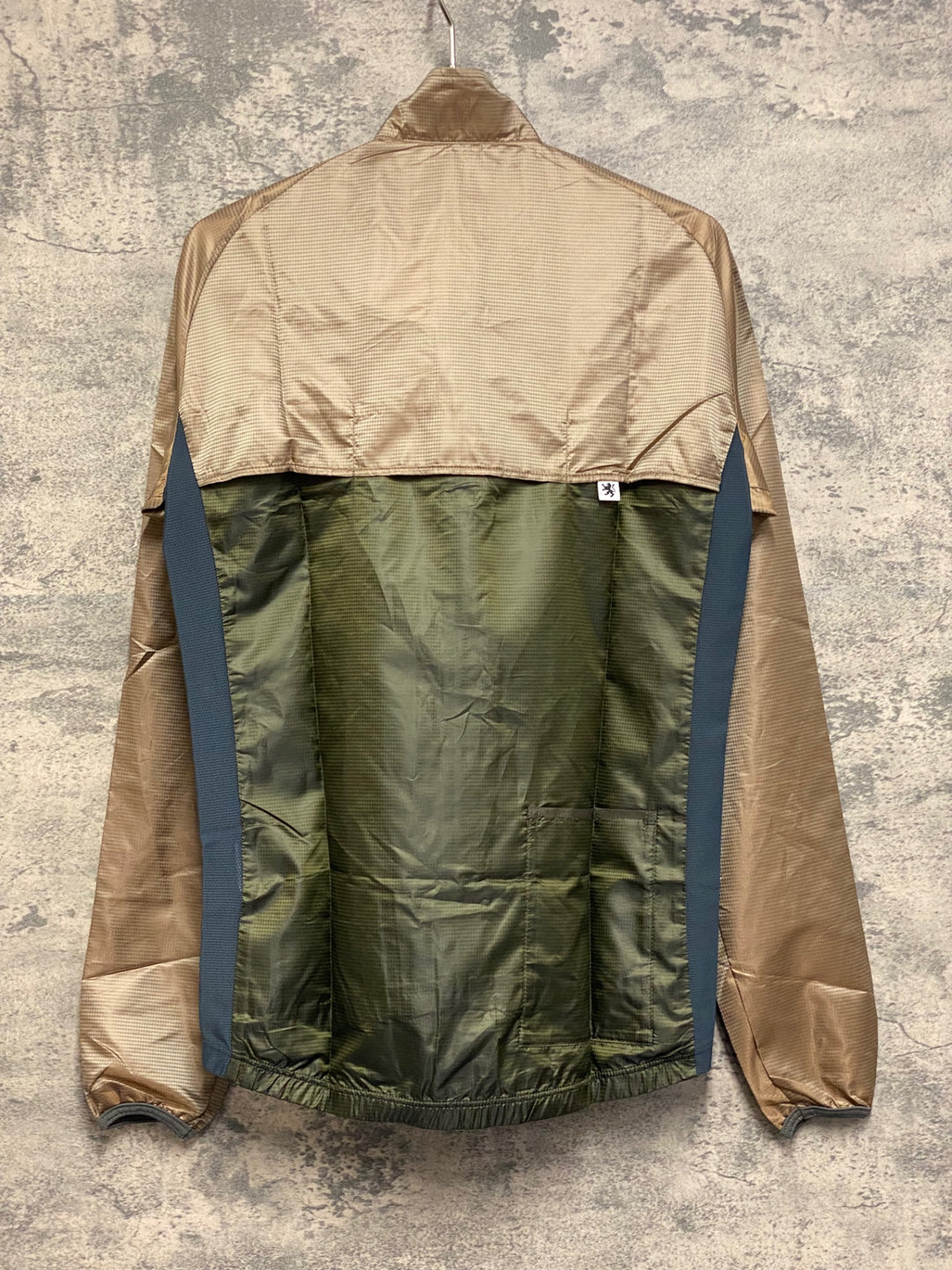 JO537 カペルミュール KAPELMUUR 長袖 ウィンドブレーカー 茶 S 未使用