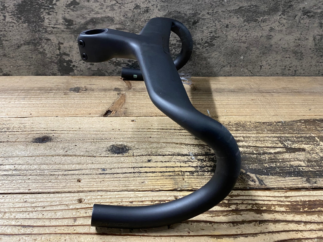 KN465 ロヴァール ROVAL RAPIDE COCKPIT カーボン ドロップハンドル 一体型 WIDTH 420mm 90mm -6°
