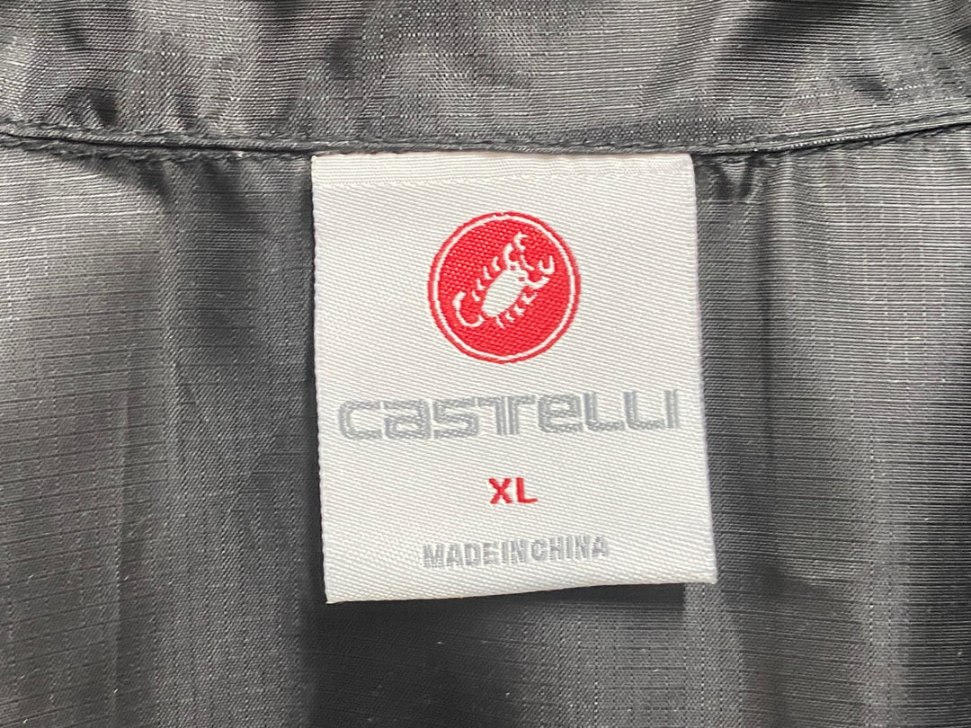 KH338 カステリ CASTELLI SQUADRA ER JACKET レインジャケット 黒 XL