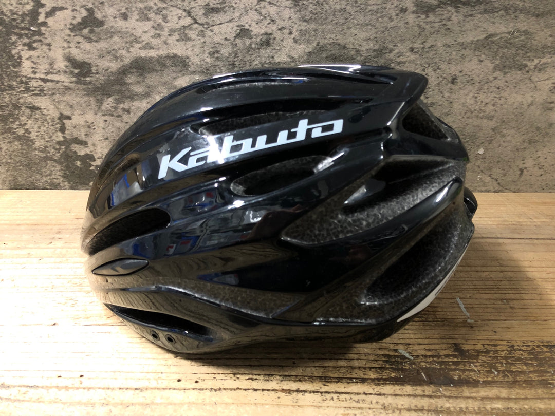 JZ034 カブト KABUTO レッツア REZZA-2 ヘルメット M/Lサイズ 黒 R5年4月製造