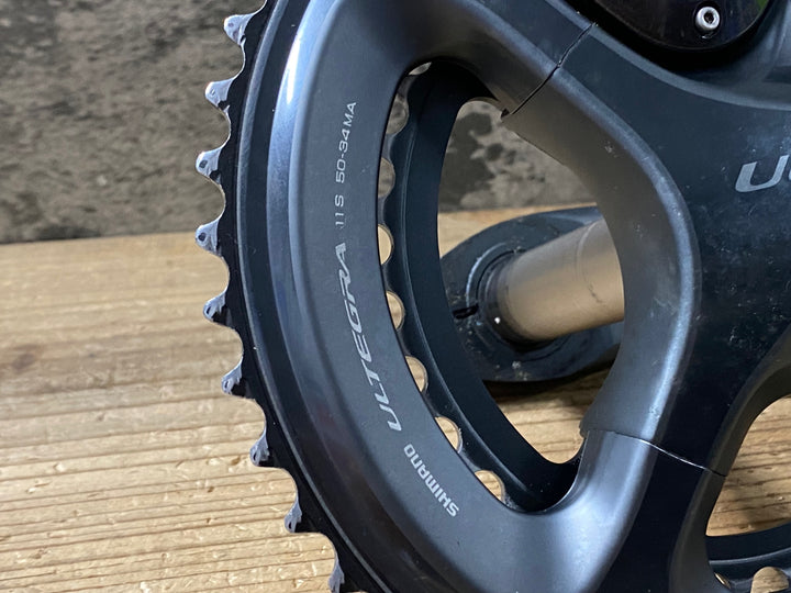 KJ439 パイオニア Pioneer シマノ SHIMANO アルテグラ ULTEGRA FC-6800 パワーメーター クランクセット 50/34T 165mm 動作未確認