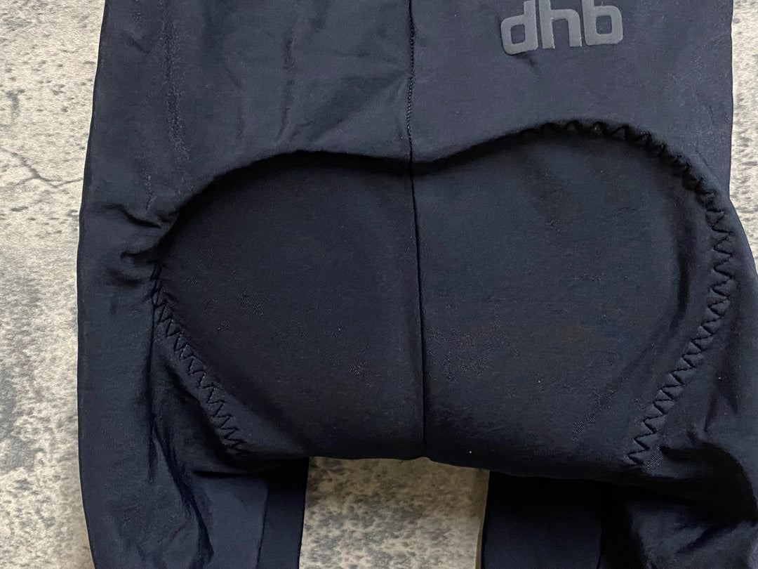 KF313 dhb ビブニッカー 黒 M 裏起毛 ※パットあたり