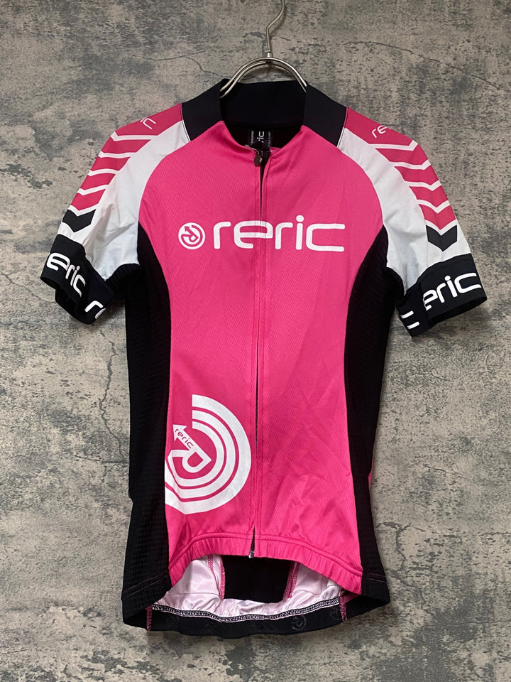 JW996 レリック reric 半袖 サイクルジャージ ピンク L