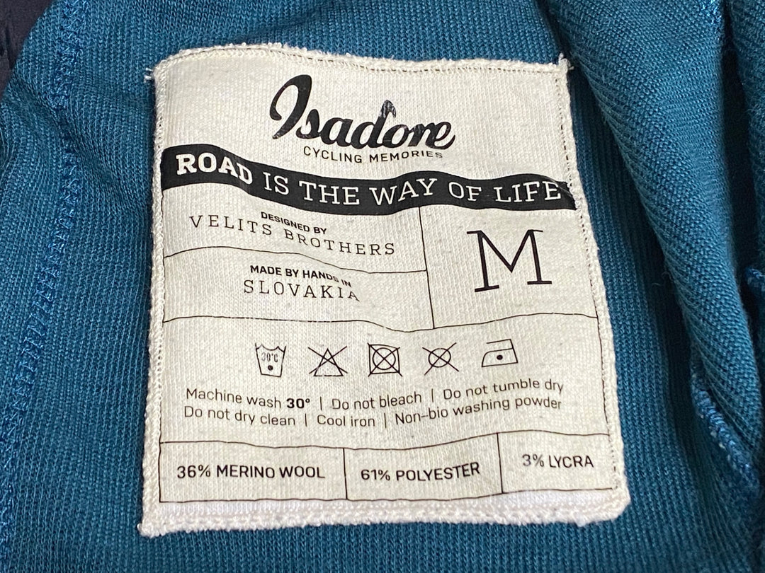 KN380 イザドア Isadore 半袖 サイクルジャージ 茶緑 M