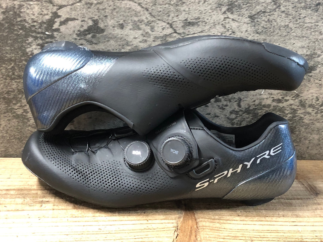 KC976 シマノ SHIMANO S-PHYRE SHRC903 ビンディングシューズ 黒 EU43
