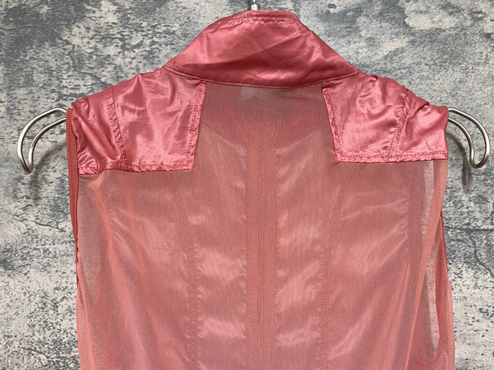 JN420 カフェドシクリステ Cafe du Cycliste Petra Gilet Women サイクルベスト ジレ オレンジ M