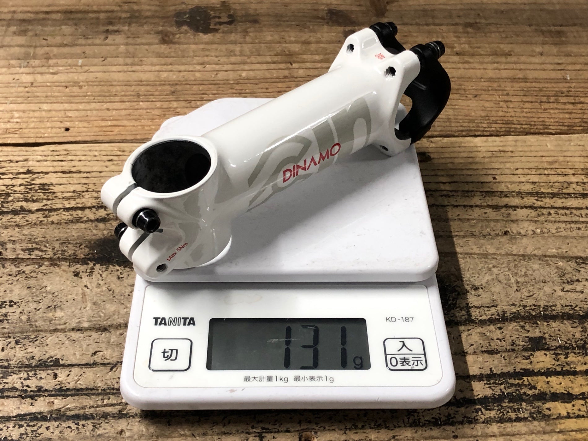 JS040 チネリ Cinelli ダイナモ DINAMO アルミ ステム 白 黒 110mm Φ31