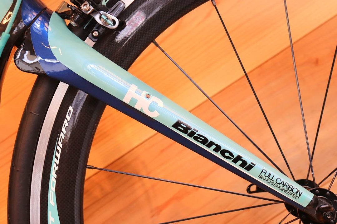 【限定チームレプリカ】ビアンキ BIANCHI オルトレ OLTRE ヴァカンソレイユ 2012モデル 55サイズ シマノ デュラエース 9000 MIX 11S カーボン ロードバイク 【千葉店】