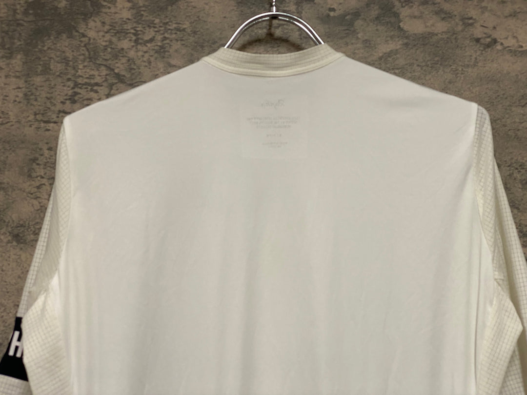 KE794 ラファ Rapha PRO TEAM FLYWEIGHT JERSEY 半袖 サイクルジャージ 白 M