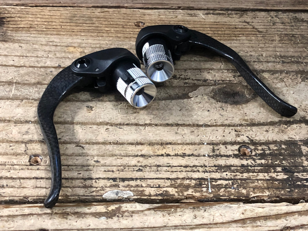 JW675 カンパニョーロ CAMPAGNOLO BL15-TTCG バーエンド ブレーキレバー TT カーボン