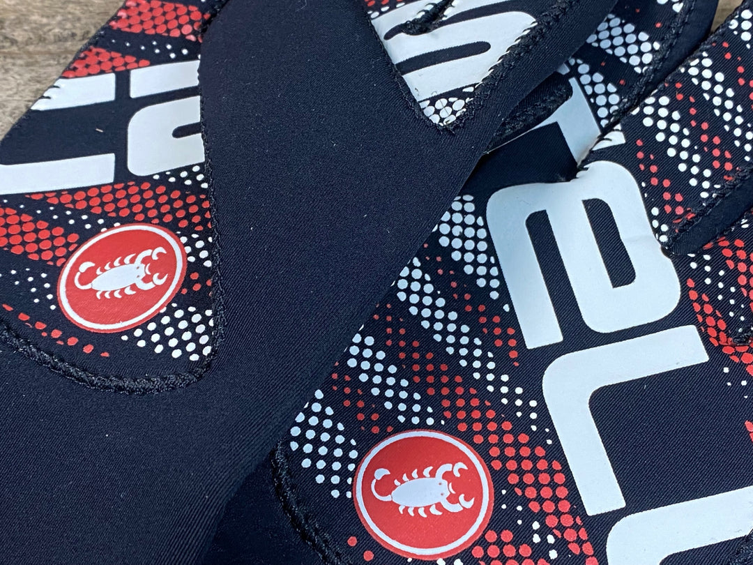 JQ564 カステリ CASTELLI 長指 ウィンターグローブ 黒 2XL