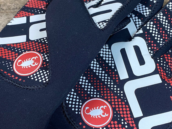 JQ564 カステリ CASTELLI 長指 ウィンターグローブ 黒 2XL