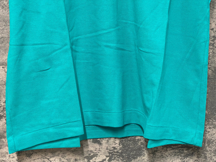 KJ053 G.G CICLI MONTI BAGGIO ポロシャツ ターコイズ XL
