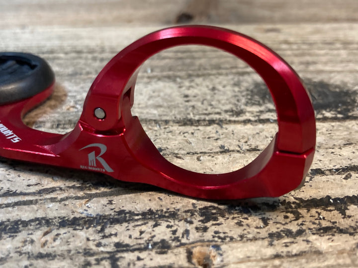 JO147 レックマウント REC-MOUNTS 片持 サイクルコンピューターマウント Φ31.8 赤